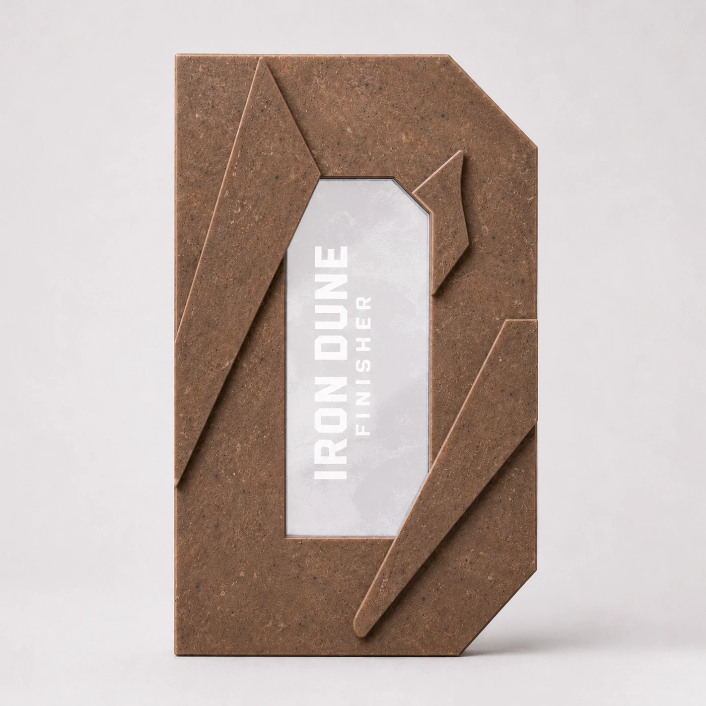 Illustrative custom award trophy design